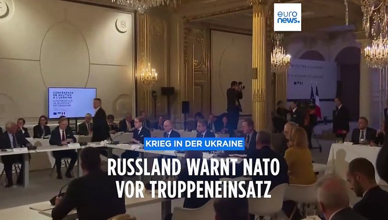 Russland warnt Nato vor Truppeneinsatz in der Ukraine