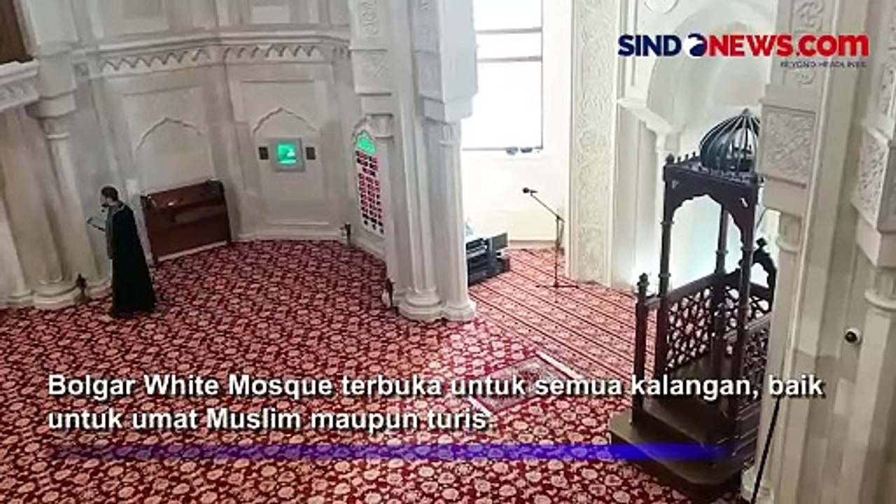 Terpesona Keindahan Bolgar White Mosque, Taj Mahal di Daratan Rusia