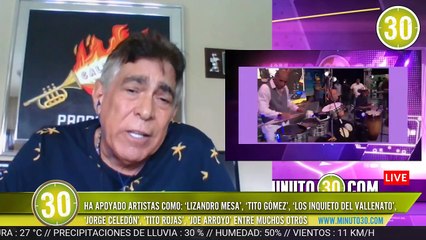 Jorge Garcés, manager de Caliente Productions Miami, en exclusiva con Minuto 30