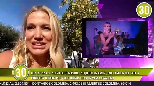 Fanny Lu, la reina del tropi-pop está de lanzamiento con “Yo quiero un Amor”, aquí en Minuto 30