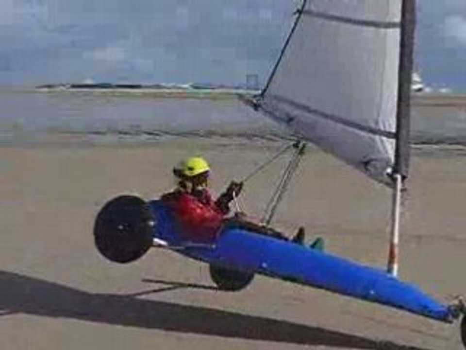 Char à voile - Ouistreham - Calvados -18 III 2008 -