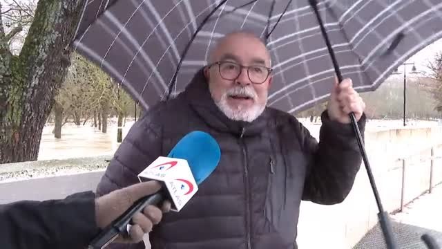 Las crecidas amenazan Euskadi y Navarra