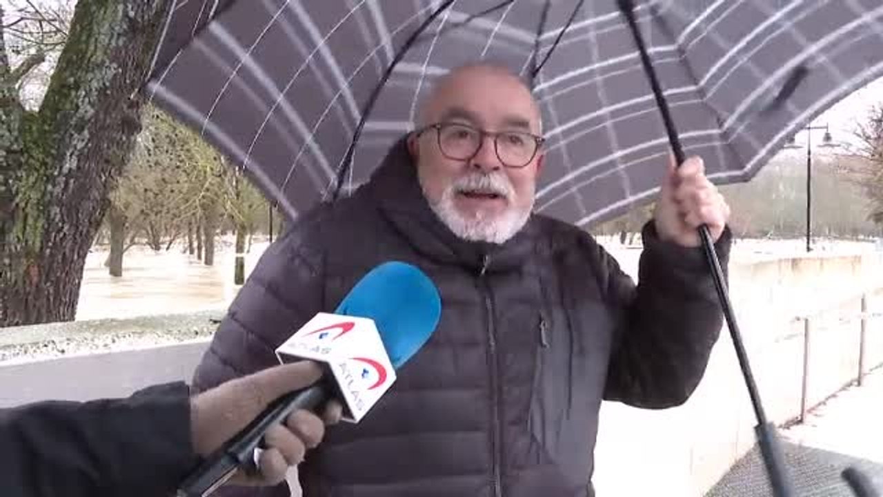 Las crecidas amenazan Euskadi y Navarra