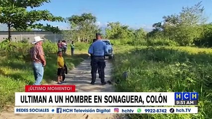 Tiroteado muere "el mudito" en Sonaguera, Colón