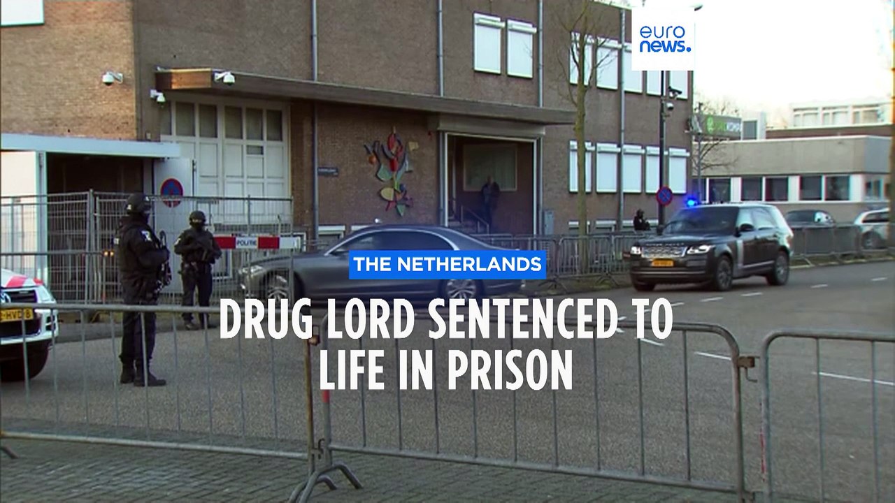 Dutch court sentences drug lord to life in prison for gangland murders