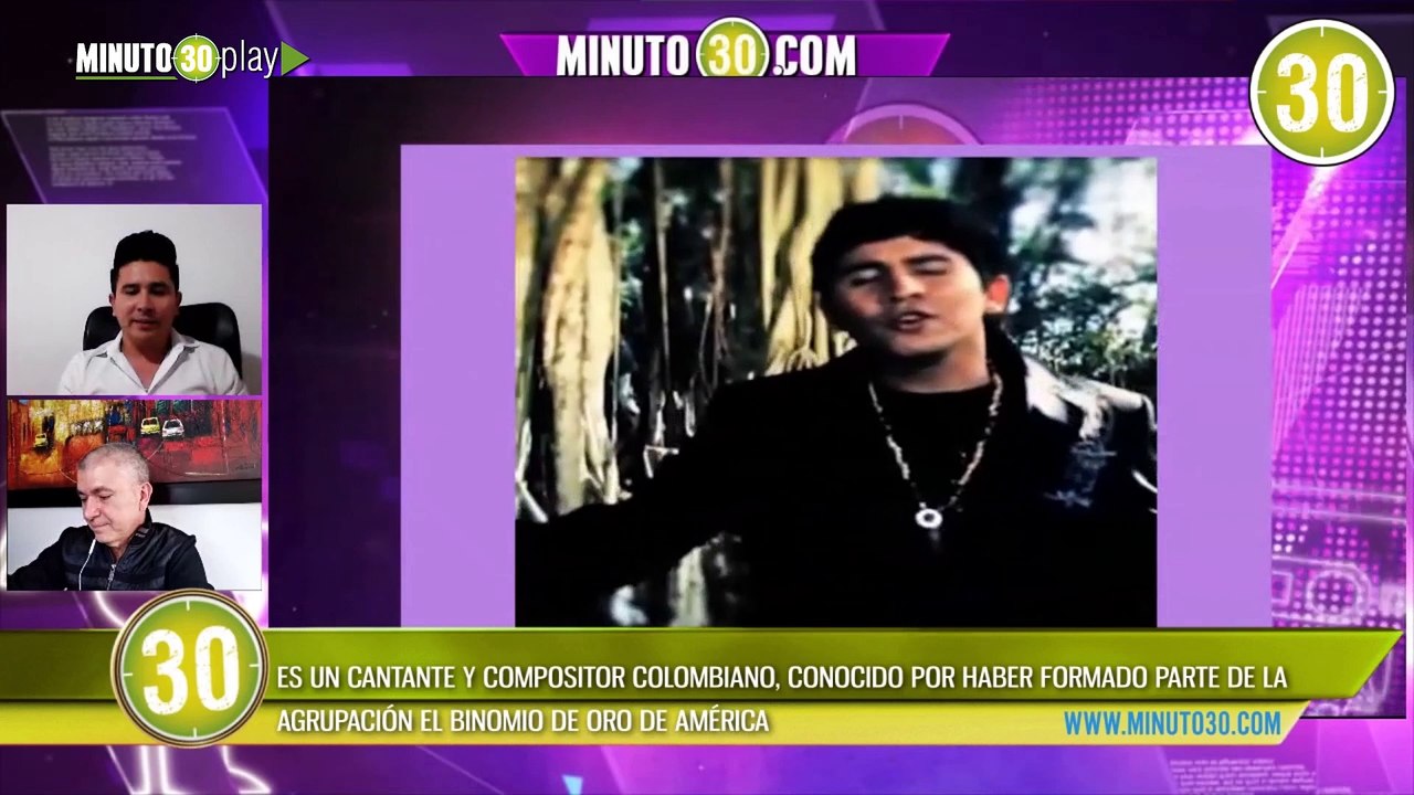 Dubán Bayona, cantante de vallenato , en exclusiva con Minuto30