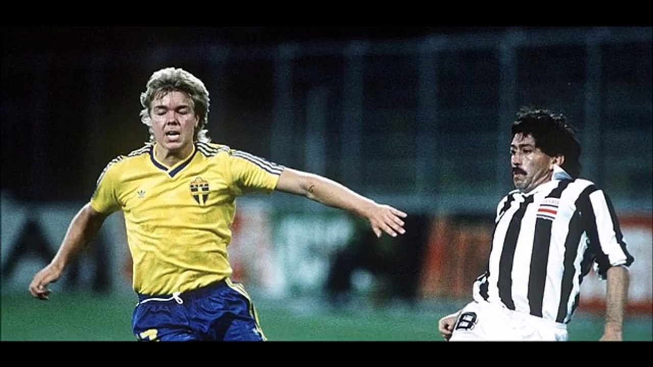 Copa do Mundo 1990    Suécia x Costa Rica (Grupo C) com Marco Antônio (Band) jogo completo (audio)