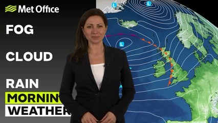 Met Office Morning Weather Forecast 28/02/24 - Rain and cloudy skies