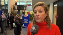 La ministre Annelies Verlinden explique la visite du Roi et de la Reine à Europol à la Haye