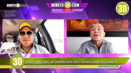 Javi Quiñones, cantante de salsa exvocalista de Chaney
