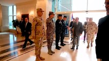 الرئيس السيسي يجتمع بوزير الدفاع ورئيس أركان حرب القوات المسلحة وعدد من قادة القوات المسلحة