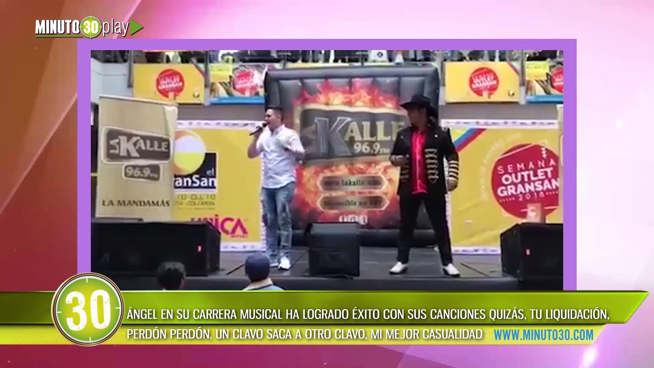 Ángel Guerrero, cantante de música popular, exclusiva por Minuto30