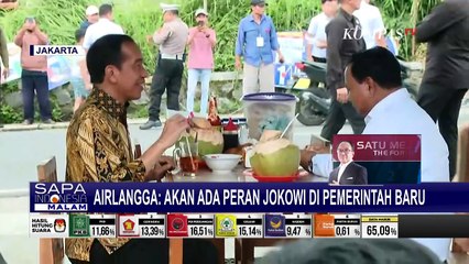 Sinyal dari Airlangga yang Sebut Jokowi Miliki Peran di Pemerintahan Baru