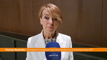 Fondazione per l'Arte Crt, Sandretto "Piano tiene al centro persone"