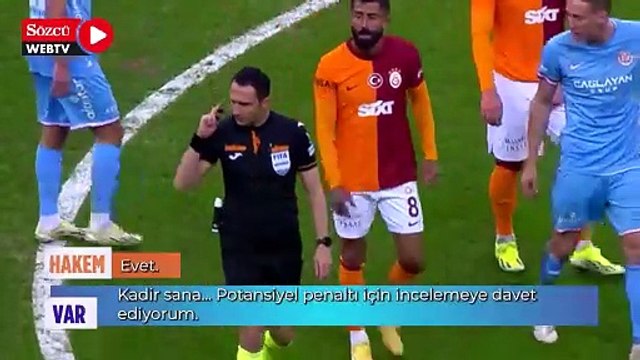 Türkiye Futbol Federasyonu 27. hafta oynanan maçların VAR kayıtlarını açıkladı
