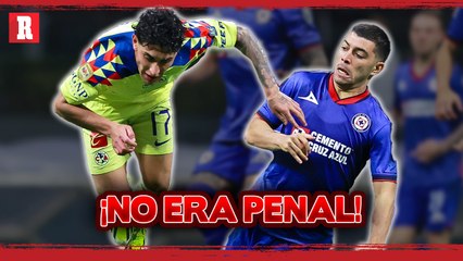 El ÁRBITRO estuvo en lo CORRECTO no habia penal para el América