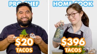 $396 vs $20 Tacos: Pro Chef & Home Cook Swap Ingredients