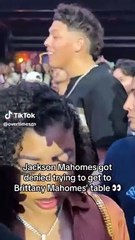 Brittany Mahomes won't let Jackson Mahomes into her VIP section