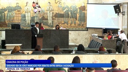 Segundo dia de júri é marcado por debates entre defesa e acusação