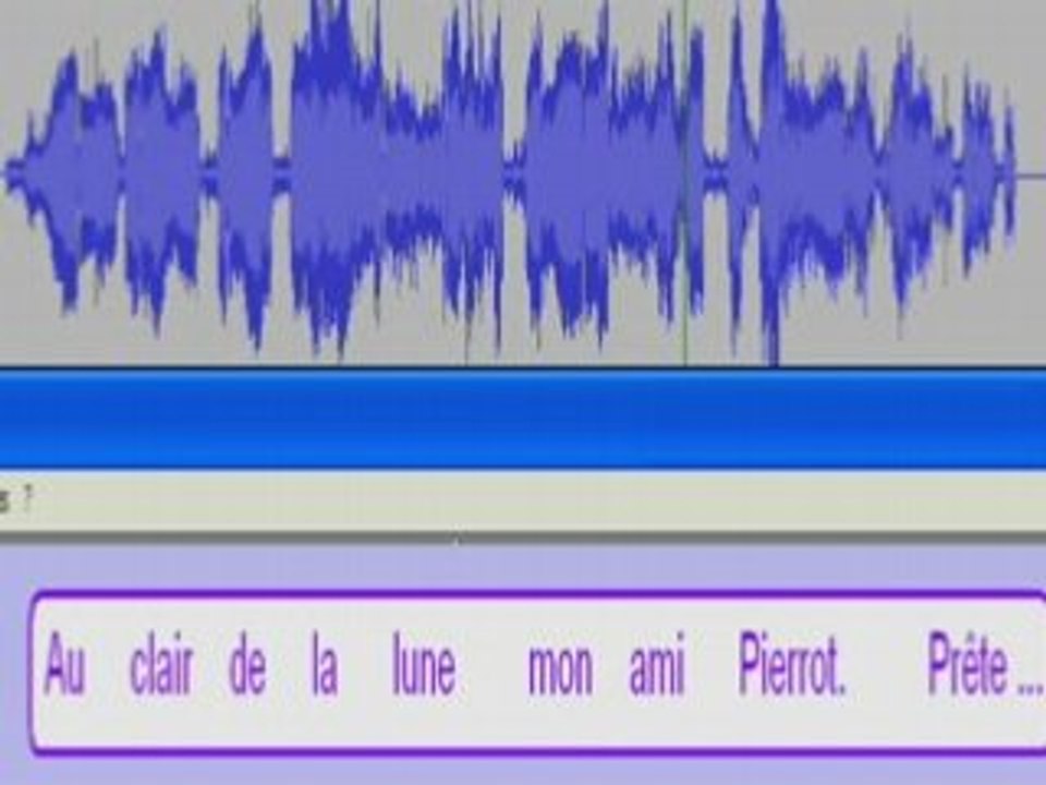 Premier enregistrement sonore