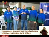 Más de 2 mil trabajadores del MPPEE beneficiados con jornada de atención integral