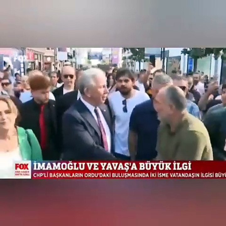 Vatandaş Sayın Cumhurbaşkanım diye seslendi. Mansur Yavaş böyle karşılık verdi