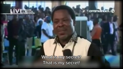 LEADERSHIP SECRETS! | Prophet T.B. Joshua