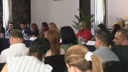 Realizan sorteo de posiciones para debate de turismo