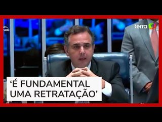 Pacheco cobra que Lula se retrate após fala sobre Holocausto: 'Inapropriada e equivocada’