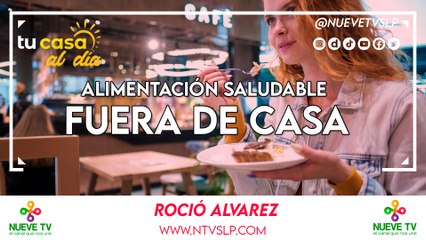 Alimentación saludable fuera de casa