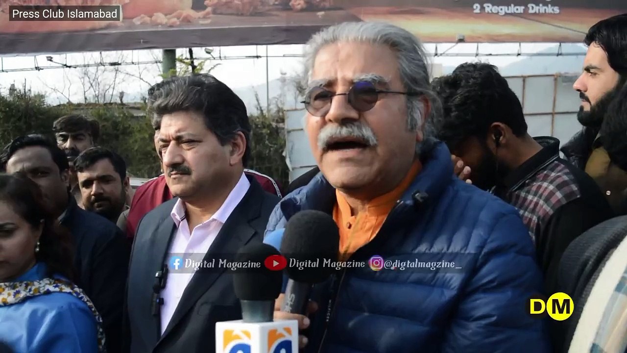 حامدمیر ، سمیع ابراہیم بڑے بڑے اینکر میدان میں آگئے، تم لوگوں نے ایسا کیا تو ہم بھی ایسا کر دینگے۔۔وارننگ دے دی