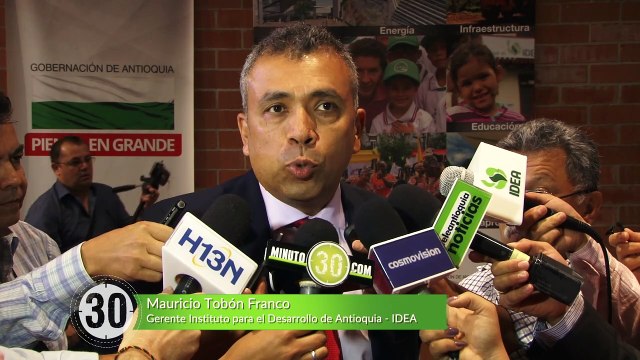 13-12-17 Con firma de convenio para las vias del Nus el idea entro en las grandes ligas inversionistas