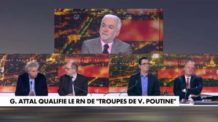 Débat dans l'Heure des Pros 2, après que Gabriel Attal a qualifié le RN de «troupes de Vladimir Poutine»