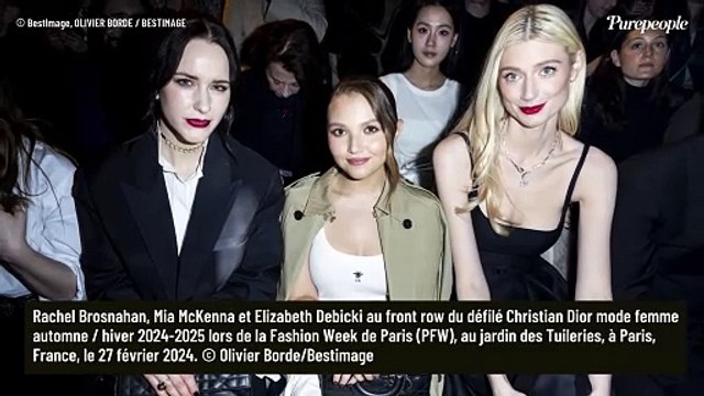 Laetitia Casta rock'n'roll en cuir pour Dior : elle brille devant Natalie Portman et Deva Cassel, fille de incandescente
