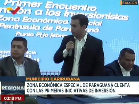 Falcón | Primeras propuestas de inversiones llegan al ZEE de Paraguaná para impulsar la economía