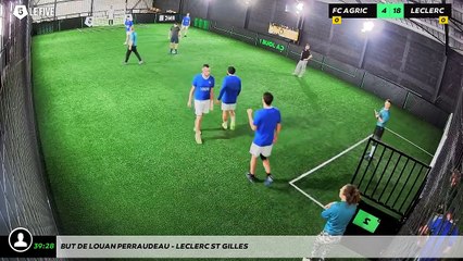 But de Louan PERRAUDEAU - LECLERC ST GILLES