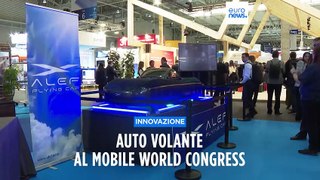 Il primo prototipo di macchina volante al mondo presentata al World Mobile congress
