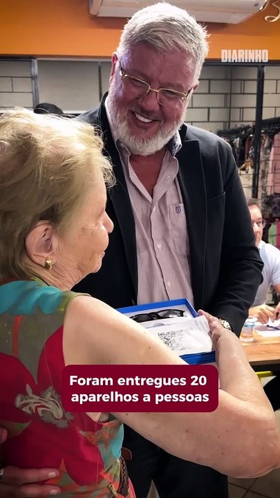 BC em Foco | Prefeitura de BC distribui aparelhos de inteligência e visão artificial para cegos