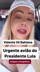 Vidente de BC prevê explosão com avião do presidente Lula