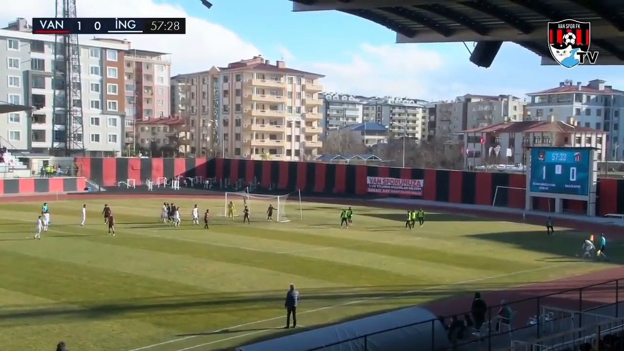 Vansporlu Hamza Küçükköylü kaleden kaleye harik...