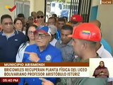Bricomiles recuperan infraestructura del L.B. ¨Profesor Aristóbulo Isturiz¨ en el estado Sucre