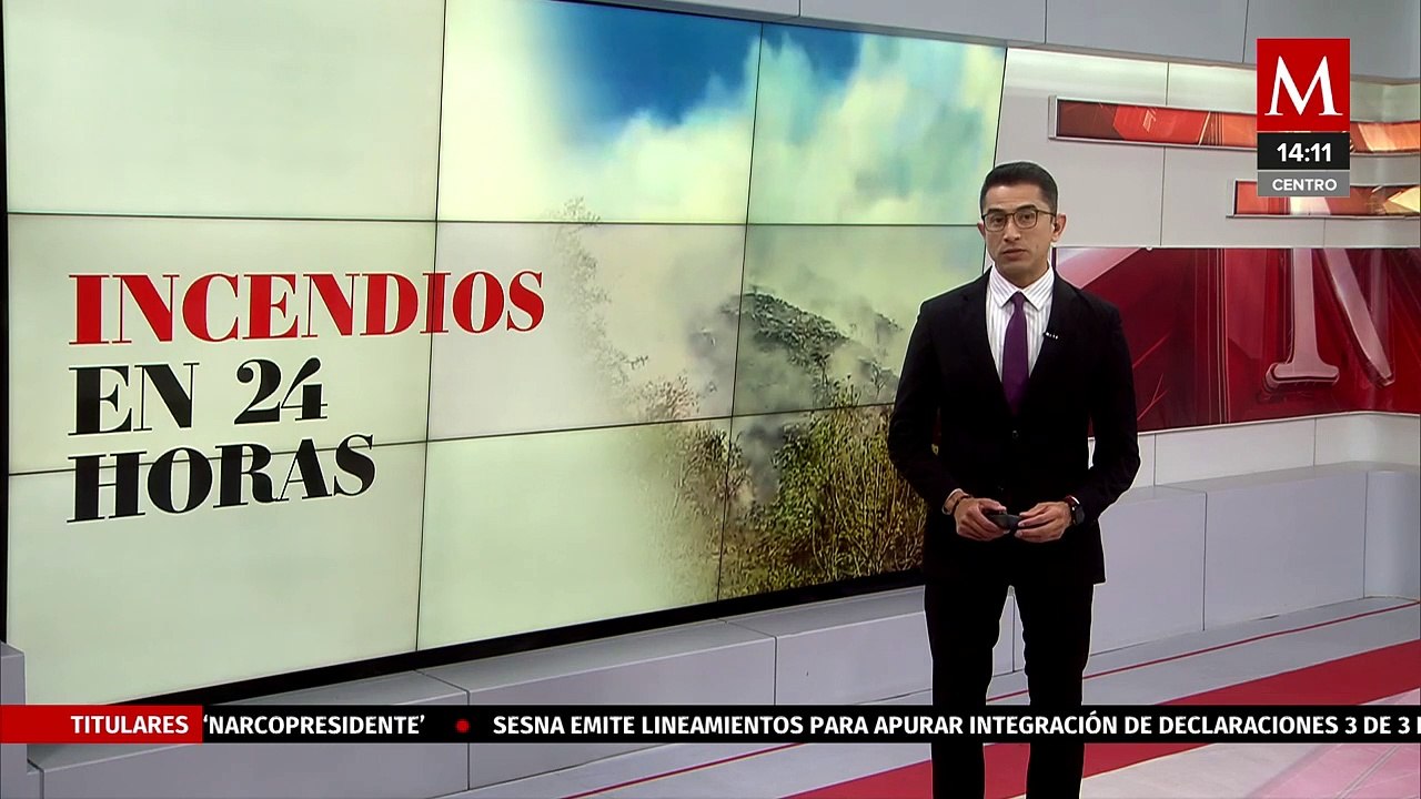 Registran cuatro incendios forestales en 24 horas en Hidalgo; aún no se determinan las causas