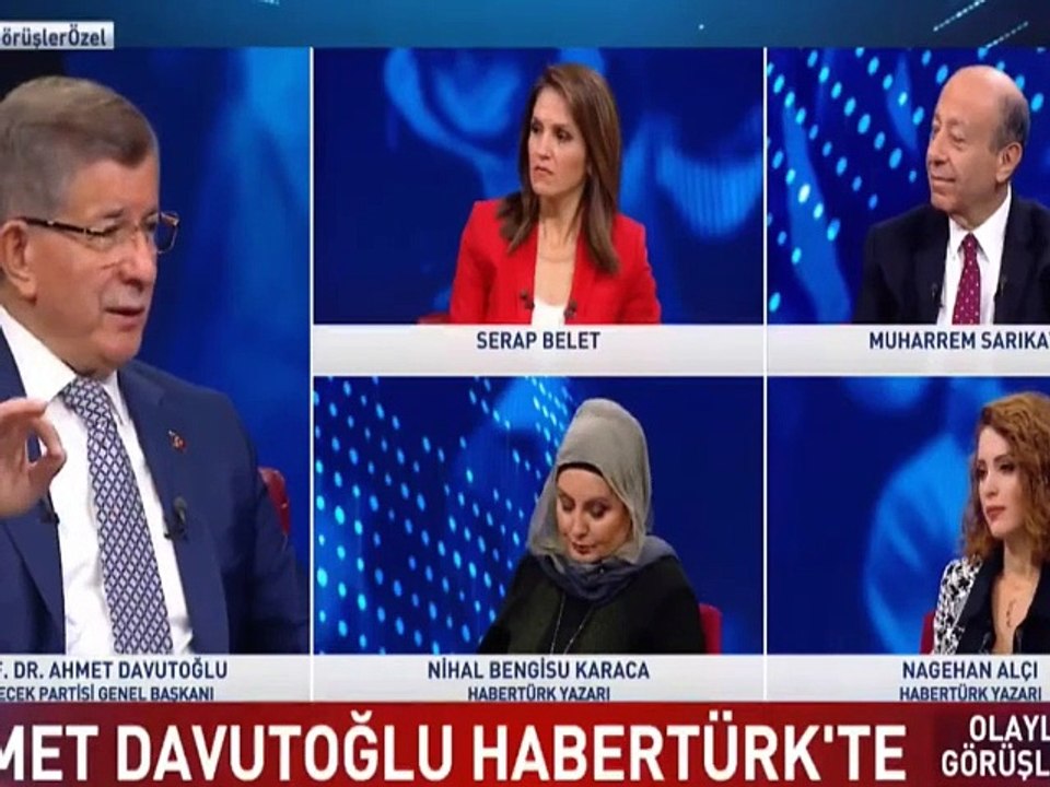 “Anketlere güvenmiyorum” dedi! Ahmet Davutoğlu en çok oy aldığı partiyi açıkladı
