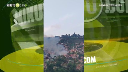 Incendio de gran magnitud en la sierra