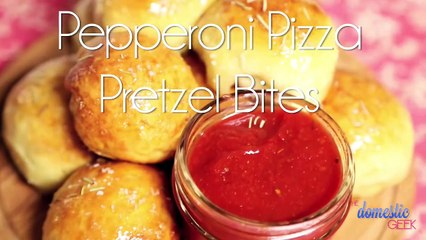 Stuffed Pretzel Bites 3 Ways