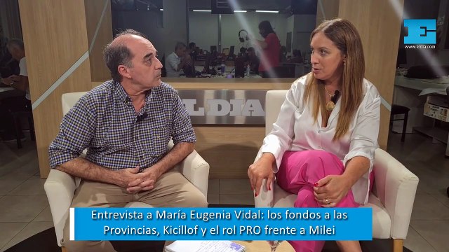 María Eugenia Vidal en Diario EL DIA