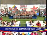 Movimientos Sociales entregan propuestas del Debate Nacional de las 7T al Pdte. Nicolás Maduro