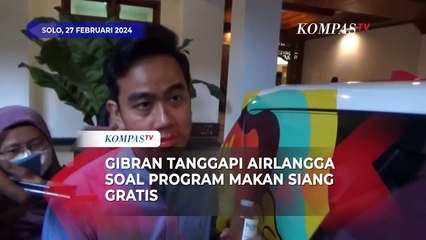 Gibran Tanggapi Airlangga Soal Anggaran Program Makan Siang Gratis Berkisar Rp15 Ribu Per Anak