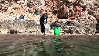 Yaz öncesi Akdeniz kıyılarında ürküten manzara