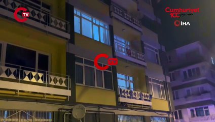 Tutunmaya çalıştığı cam kırılan çocuk, 3'üncü kattan düştü!